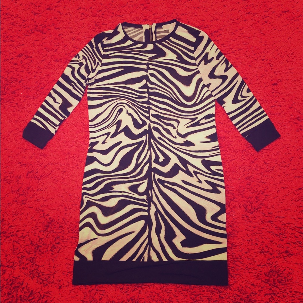Michael Kors Zebra Print Dress